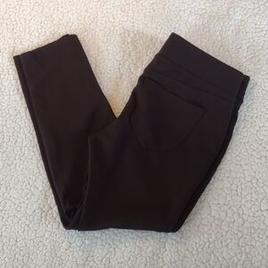 Liverpool Stretch Pull On Dark Chocolate Skinny Pants/leggings Size 4